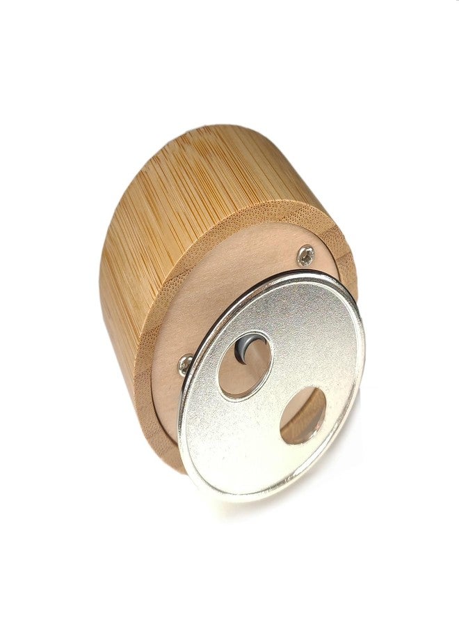 falado Mini Wooden Animal Rotary Music Box with Cute Cattle Ornament (Tune: You are My Sunshine), Beige - Image 4